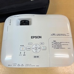 プロジェクター　EPSON EB-X8 付属品あり　80076