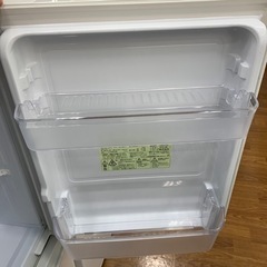 【軽トラ無料貸し出し】【SHARP】【2ドア冷蔵庫SJ-D14D-W】【トレファク所沢店】