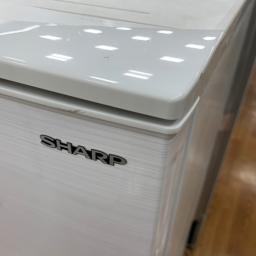 軽トラ無料貸し出し】【SHARP】【2ドア冷蔵庫SJ-D14F-W】【トレファク