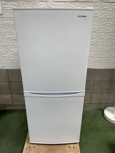 B26　2022年製　IRIS OHYAMA 2ドア冷蔵庫 IRSD-14A 142L 　冷蔵庫