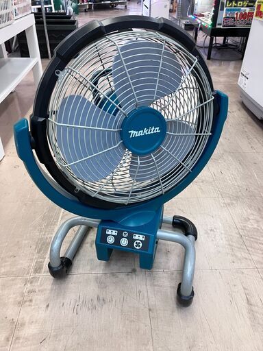 ️makita️バッテリー式ファン️CF300D️No.2514● ※現金、クレジット、スマホ決済対応※