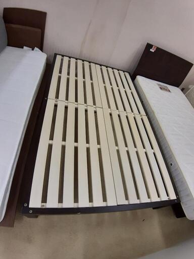 【引取先決まりました！】 ベット bed ベッド  セミダブル  セミダブルベッド ベッドフレーム すのこベッド
