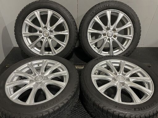 MICHELIN X-ICE SNOW 205/55R17】スタッドレス【Weds STAYER 17インチ 
