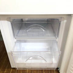 ss6542　ニトリ 冷蔵庫 106L NTR-106WH ホワイト 2ドア 右開き グラシア 単身向け 一人暮らし 冷凍冷蔵庫 冷凍庫 白 引き出し式冷凍庫 コンパクト 冷蔵庫 中古