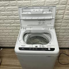 ご成約済み🙏Panasonic　洗濯機　5.0㎏　配送設置🆗✌