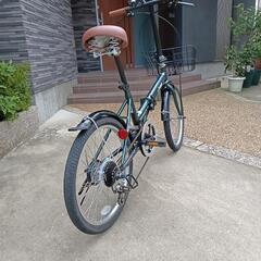 🎀😄被災地応援品・未登録・ブランドjeepの折りたたみ自転車(配達可能)