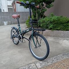 🎀😄被災地応援品・未登録・ブランドjeepの折りたたみ自転車(配達可能)