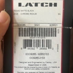 OAKLEY LATCH OO9265-2153