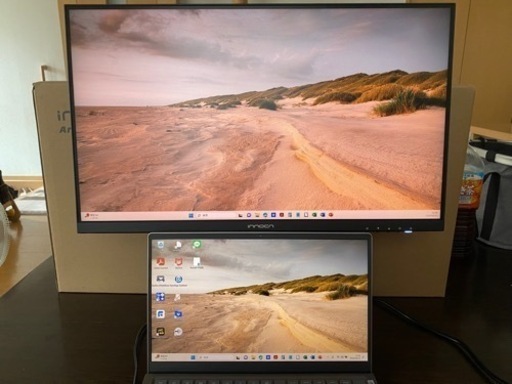 INNOCN 24C1F 24インチ モニター箱付き美品