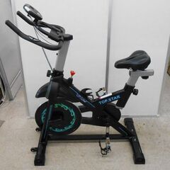 TOP.STAR フィットネスバイク スピンバイク トレーニング マグネット制御式 無音設計 心拍数測定 エクササイズ エアロバイク 札幌 西野店