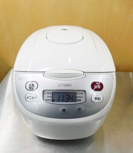 ・【恵庭】タイガー　マイコン炊飯ジャー　10合炊き　JBH-G182　2023年製　中古品　PayPay支払いOK！