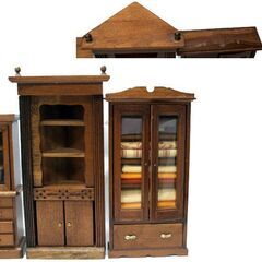 ミニチュア 木製 家具 まとめて セット シャックマン有 ドールハウス