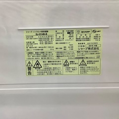 SHARP(シャープ) 2ドア冷蔵庫のご紹介です！
