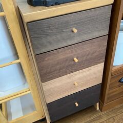 ラック付きチェスト　ニトリ(B6-143)
