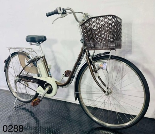 ❷0288パナソニック電動アシスト自転車人気モデル良好バッテリー