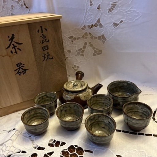 小鹿田焼　茶道具　茶器