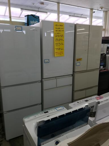 大型冷蔵庫大量入荷してます。