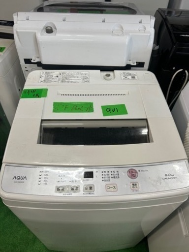 早い者勝ち大セール‼️‼️＋ご来店時、ガン×2お値引き‼️AQUA(アクア) 2018年製 6.0kg 洗濯機