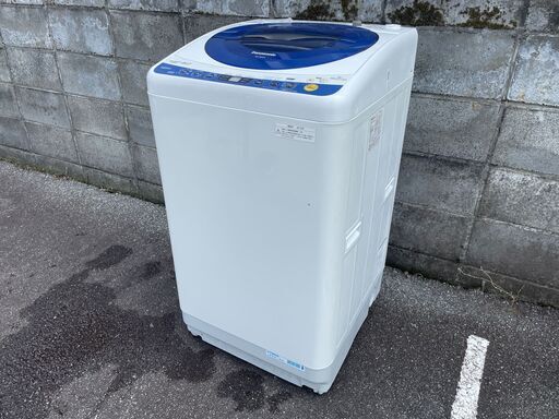 ★動作〇 清掃済 保証有★ 洗濯機 Panasonic NA-FS60H5 6kg 2013年製 エコフォッシュ 風呂水 洗い