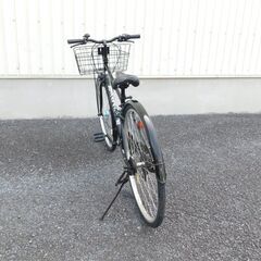 中古自転車多数販売中!　安い自転車は大丈夫？という方　是非ご来店ください!　シティサイクル  maruishi　27インチ　ブラック　外装6段変速　オートライト　スポーツ系サドル　通勤通学に便利!!!　いっぱい入る大きいフロントバスケット　売れてます!　早い者勝ち!　外観状態は全体的に良好と思います!　m28