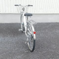 店内中古自転車多数販売中! ご来店ください! 早い者勝ち!　シティサイクル  あさひ[ASAHI]　トラッドライン　27インチ　ホワイト　外装6段変速　オートライト　残光機能付き広角ライト　ソーラーテールランプ　通勤通学に便利!!!　売れてます!　早い者勝ち!　外観状態は全体的に良好と思います!　m30