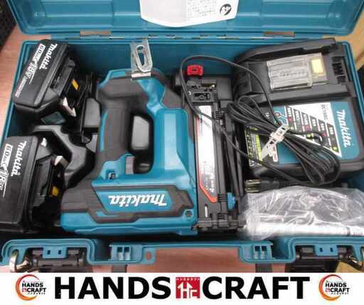 makita マキタ ST421D 充電タッカ バッテリー×2 充電器 中古品 【ハンズクラフト宜野湾店】