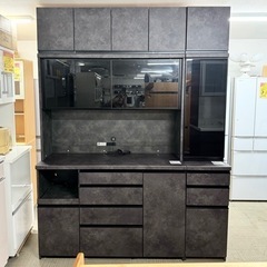 超美品‼️】総額380,199円♪ 最高級 パモウナ 180cm幅キッチンボード 食器