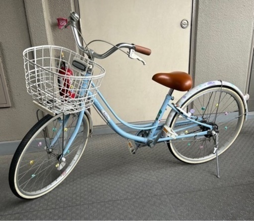 お取引中　自転車  シティサイクル　２４インチ　と　子ども用ヘルメット