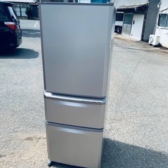  ♦️ 三菱ノンフロン冷凍冷蔵庫【2017年製】MR-C34A-P