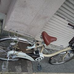 【本体のみ】[Panasonic]ViVi DX  24吋 電動アシスト自転車(アイボリー)