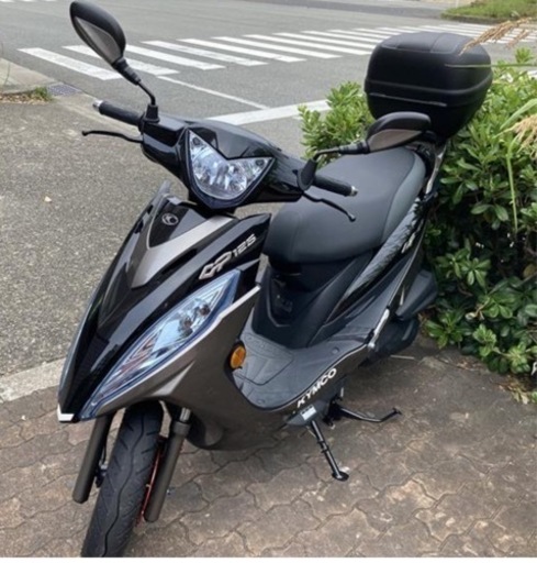 低走行スクーター商談中