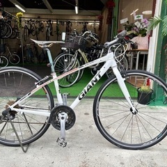 No.60GIANT クロスバイク ESCAPE RX XXSサイズ380㎜整備済み中古現状