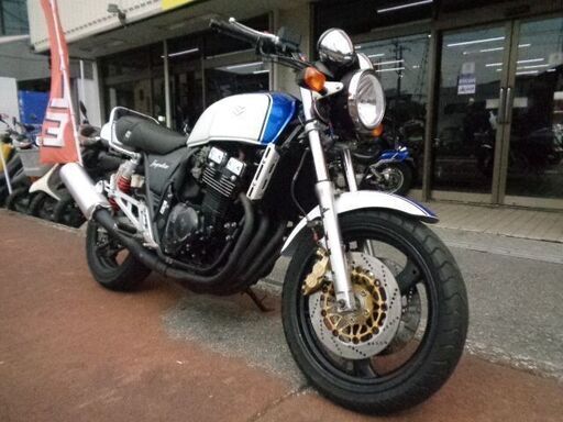 NO.5071　ＧＳＸ４００インパルス－２ (IMPULSE)　ＧＫ７ＣＡ　水冷４サイクル４気筒エンジン　純正ブレンボキャリパー　クーリーカラー（ブルー＆ホワイト）　☆彡