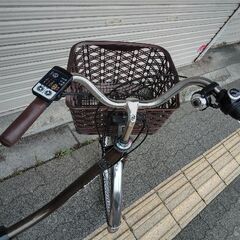 【本体のみ】[Panasonic]ViVi TX 24吋 電動アシスト自転車(チョコブラウン)