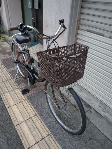 本体のみ】[Panasonic]ViVi TX 24吋 電動アシスト自転車(チョコ