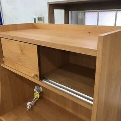 ▽値下げ▽レンジボード 食器棚 キッチン収納 幅86cm しょっきたな 