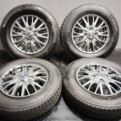 タイヤ走行短め【BS BLIZZAK VRX3 145/80R13】スタッドレス【Weds