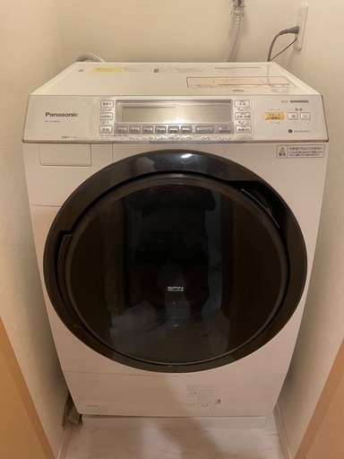 【 Panasonic 】パナソニック 洗濯10.0㎏/乾燥6.0㎏ ドラム式洗濯乾燥機 ヒートポンプ乾燥 エコナビ搭載 NA-VX7800L