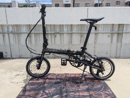 【取引中】DAHON K3 美品 ガンメタルブラック 2020年モデル 折り畳み自転車