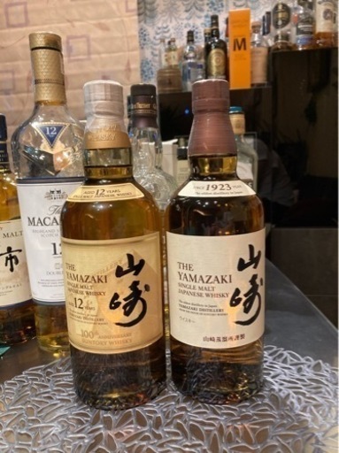 新品 未開封　山崎12年 100周年記念ボトル\u0026山崎NA ウイスキー 2本セット