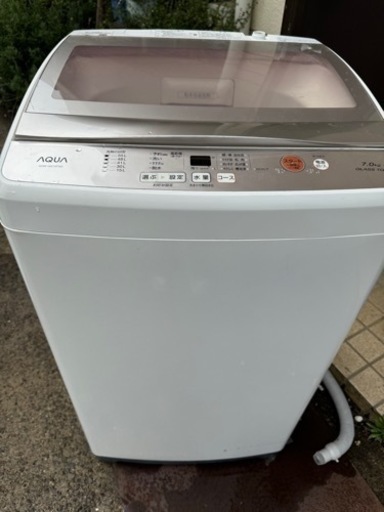 家電 生活家電 洗濯機　AQUA 2018年製　7.0kg