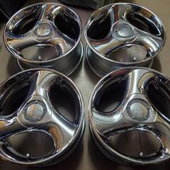 WORK BLADE PLUS 114.3/5穴4穴マルチ 日本製 レアな3本スポークホイール！ 16インチ