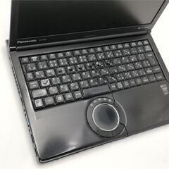 希少カラー ブラック 12.1型 日本製 中古ノートパソコン Panasonic CF