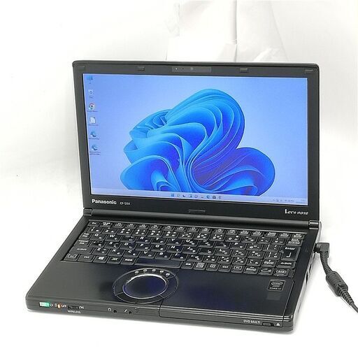 希少カラー ブラック 12.1型 日本製 中古ノートパソコン Panasonic CF-SX4JDYWR 第5世代i7 8GB 高速SSD DVDマルチ 無線 Windows11 Office