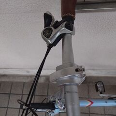 ★★★激安 クロモリフレーム 艶消水色【ミニベロ ダホン ボードウォークＤ７・DAHON BOARDWALK D7折り畳み自転車 小径車】★★★