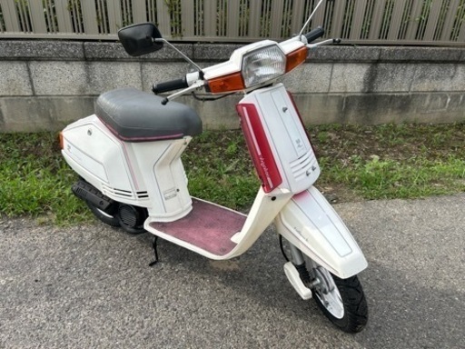☆クレージュタクト初期型クレタク☆タイヤ・バッテリ新品交換☆キャブオーバーホール済みでエンジン快調！！50cc原付スクーター☆