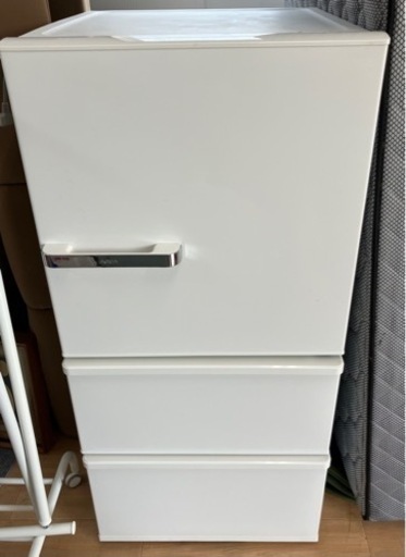 【引取】 AQUA ノンフロン冷凍冷蔵庫 238L AQR-SV24K(W) 2020年製 動作確認済み