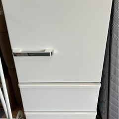 引取】 AQUA ノンフロン冷凍冷蔵庫 238L AQR-SV24K(W) 2020年製
