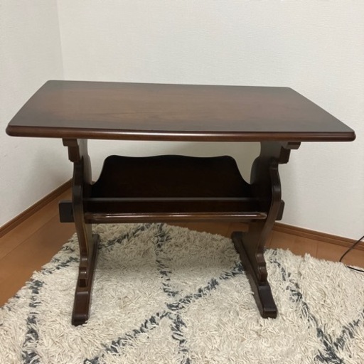 カリモク家具　テーブル　サイドテーブル