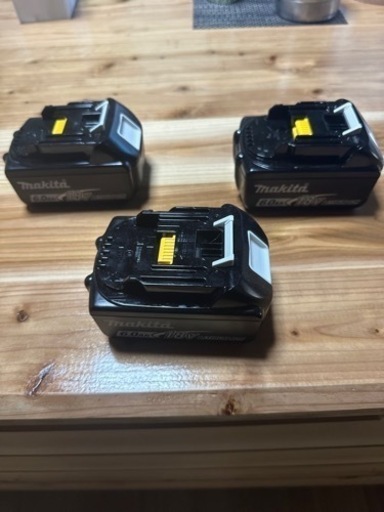 マキタ18v6Ah3個